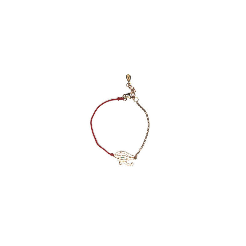 Bombom Ra Divine Healing Red String Eye Of Horus Bracelet