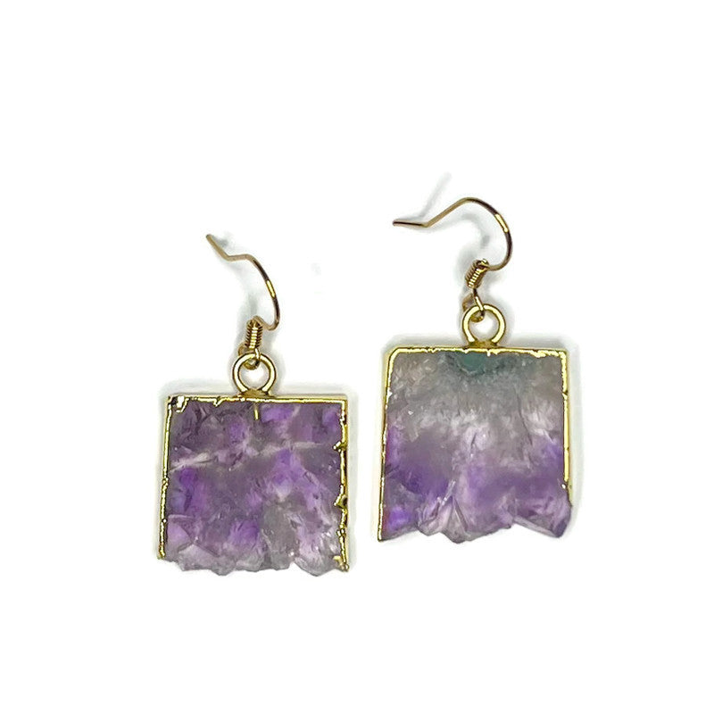 Bombom Ra Raw Stone Earring