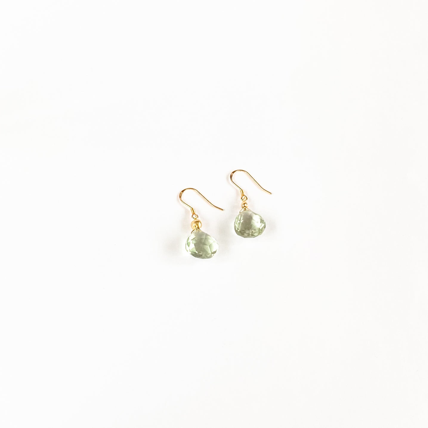 green amethyst earrings 