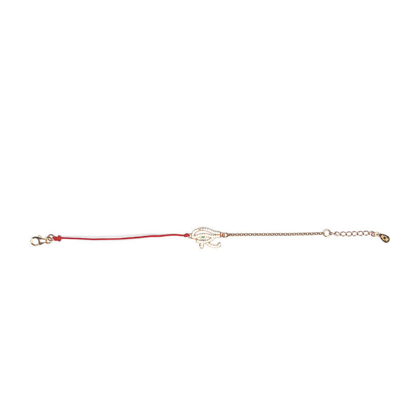 Bombom Ra Divine Healing Red String Eye Of Horus Bracelet