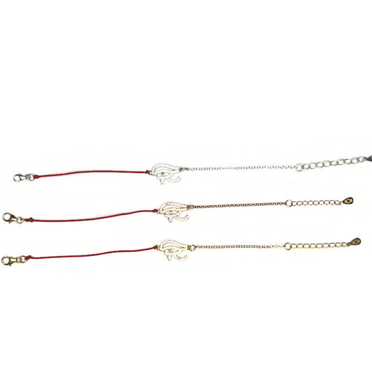 Bombom Ra Divine Healing Red String Eye Of Horus Bracelet