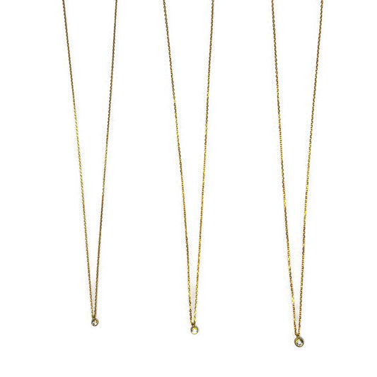 Sugar Drop Round Necklace
